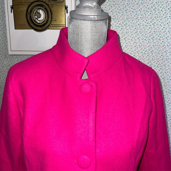 Allegra K Women's Winter Overcoat Mid Long Stand Collar Single Breasted Coat S - Picture 6 of 14